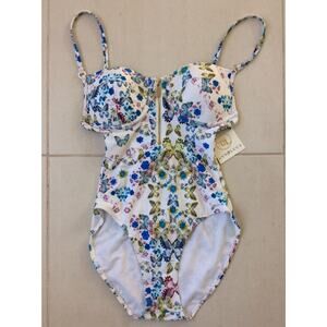 Cyn & Luca Swimwear One Piece Swimsuit Multicolor Floral